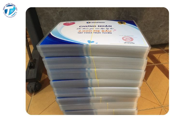 Ép plastic giúp gia tăng độ bền vật lý cho ảnh và giấy tờ